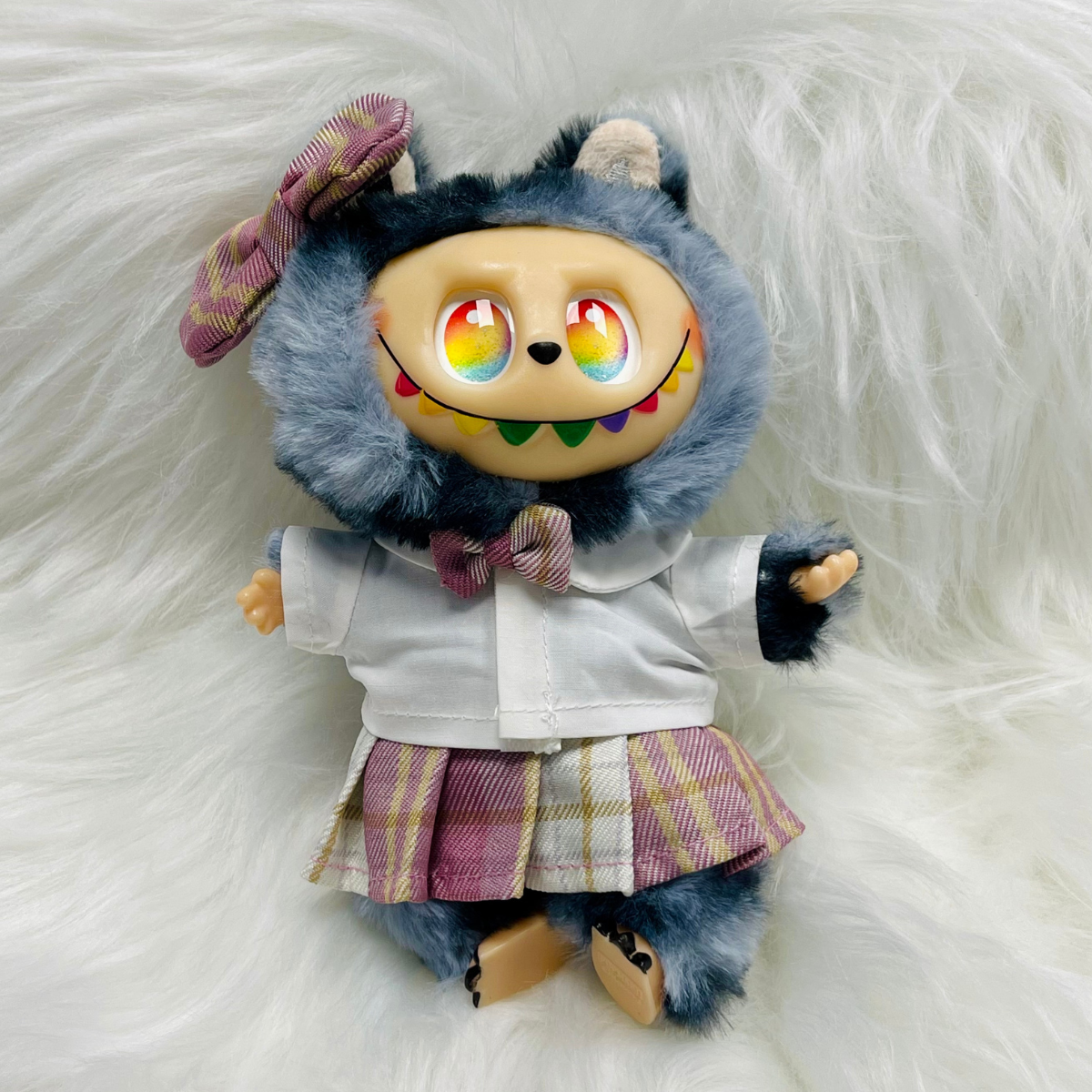 School Uniform Outfit for Mini Doll - Comfortable & Stylish Design for School Events