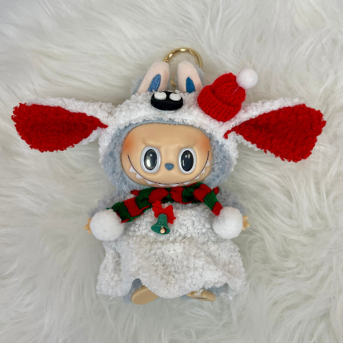 Labubu Holiday Outfit Set – Christmas Edition