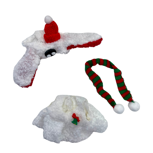 Labubu Holiday Outfit Set – Christmas Edition