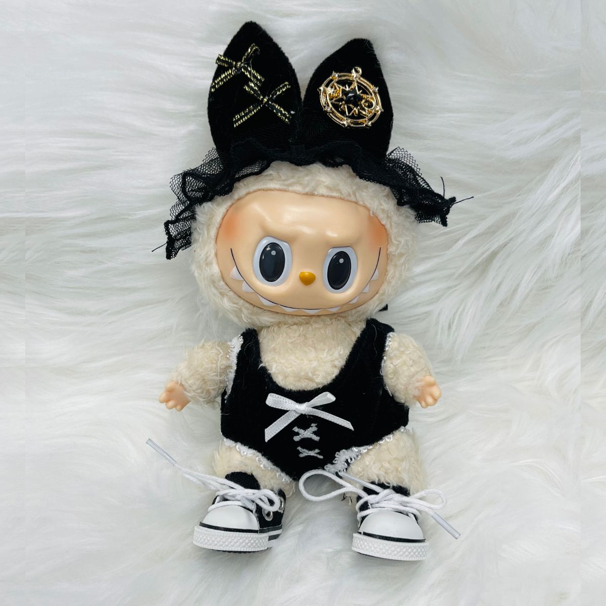 Mini Doll Lace-Up Sneakers Canvas Shoes for Dolls - 6 Colors Kawaii Streetwear Fashionable Doll Accessories