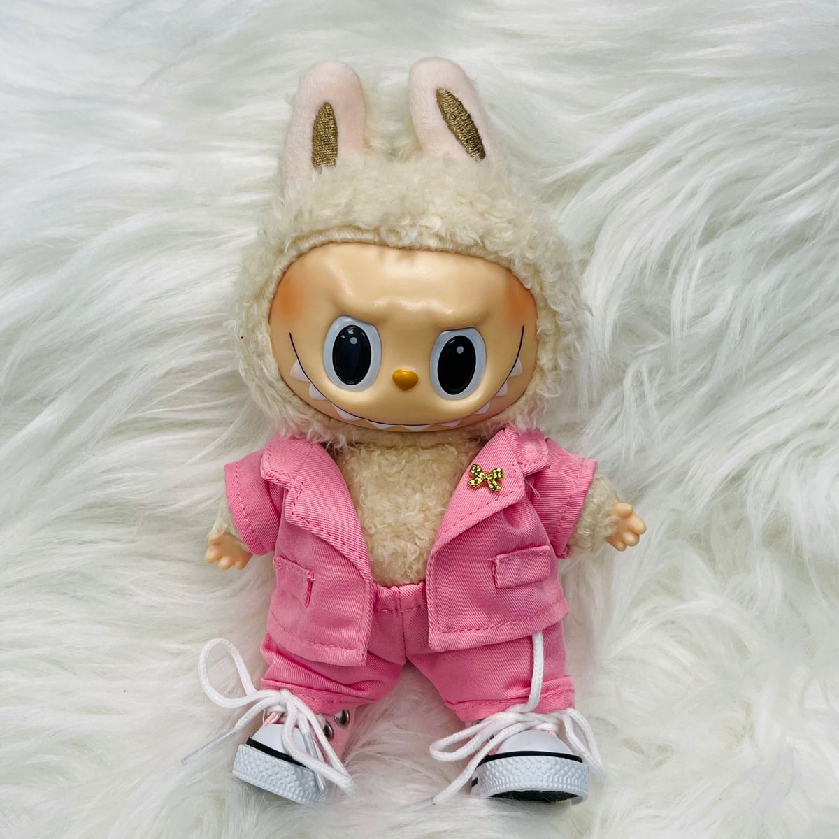 Mini Doll Lace-Up Sneakers Canvas Shoes for Dolls - 6 Colors Kawaii Streetwear Fashionable Doll Accessories