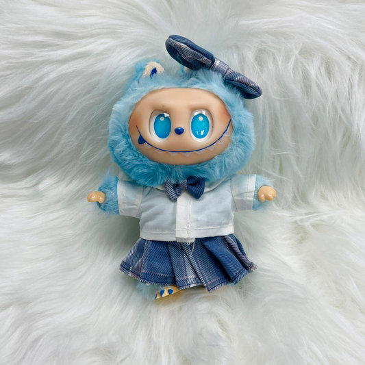 School Uniform Outfit for Mini Doll - Comfortable & Stylish Design for School Events